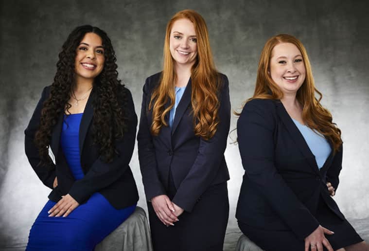 image of all 3 attorneys at Collins Family Law P.C.